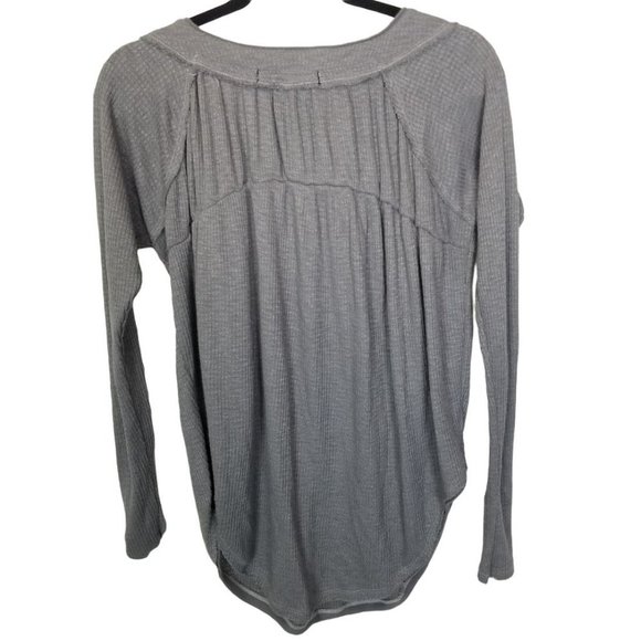 We The Free by Free People Womens XS Gray Waffle K - Picture 10 of 11